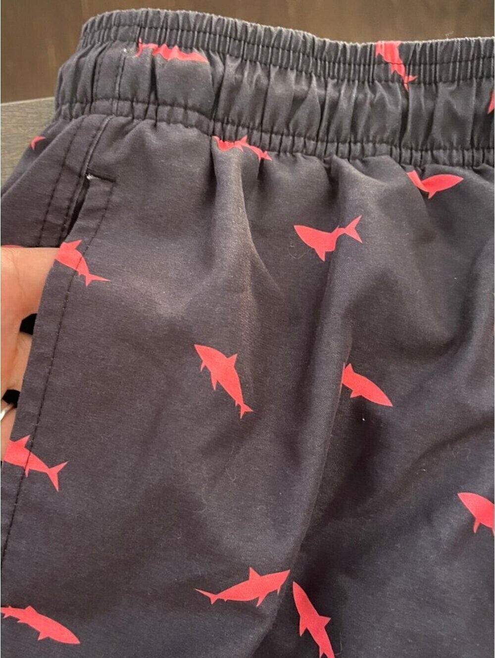 Bundle: 2 Pairs of Swim Trunks Boy's 10/12 - Picture 3 of 12
